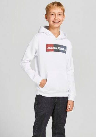 Jack & jones ! Jongens Sweater Maat 128 Wit Katoen/polyester online kopen