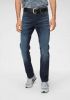 JACK & JONES JEANS INTELLIGENCE slim straight fit jeans JJITIM JJORIGINAL blue denim online kopen