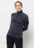 Jack Wolfskin Athletic 1/2 Zip Fleecetrui Dames Donkerblauw online kopen