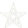KONSTSMIDE Led ster Kerstster, kerstversiering Micro led zilverster, zilver(1 stuk ) online kopen