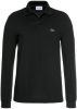 Lacoste Marl Petit Piqué Classic Fit Long Sleeve Polo , Groen, Heren online kopen