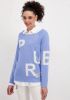 Monari Round neck Knitwear , Blauw, Dames online kopen