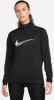 Nike Dri FIT Swoosh Run Tussenlaag voor hardlopen voor dames Black/White Dames online kopen