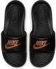 Nike Victori One Slippers Dames Black/Black/Metallic Red Bronze Dames online kopen
