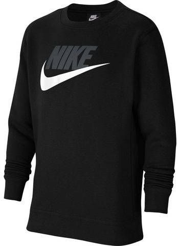 Nike Sportswear Club Fleece Jongenstop met ronde hals Zwart online kopen
