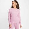 Nike Sportswear Essential Sweatshirt van fleece voor dames Paars online kopen