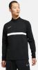 Nike Academy Essential 1/4 Zip Training Top Heren Black/White/White/White Heren online kopen