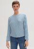 Opus Gavna fijngebreide pullover met streepprint online kopen