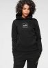 Puma hoodie met logo en glitters zwart online kopen