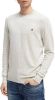 Scotch and Soda Truien Essentials Classic crewneck pullover Wit online kopen