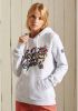 Superdry Hoodie Hoody met bloemenprint en opschrift online kopen