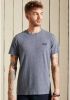 Superdry T shirts Organic Cotton Vintage Logo Embroidered T Shirt navy online kopen