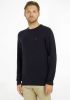 Tommy Hilfiger Gebroken Wit Trui Cross Structure Crew Neck online kopen