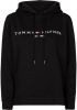 Tommy Hilfiger Zwarte Sweater Heritage Hilfiger Hoodie Ls online kopen