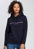Tommy Hilfiger Donkerblauwe Sweater Heritage Hilfiger Hoodie Ls online kopen