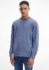 Tommy Hilfiger gemêleerde pullover met biologisch katoen faded indigo online kopen