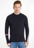 Tommy Hilfiger Trui met ronde hals GLOBAL STRIPE INTARSIA CREW NECK online kopen