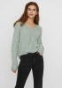 Vero Moda Trui met V hals VMCREWLEFILE LS V NECK BLOUSE online kopen