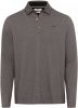 Brax Modern Fit Poloshirt lange mouw zwart, Effen online kopen