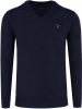 Gant V hals gebreide kleding , Blauw, Heren online kopen