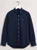 GANT Regular Fit Overhemd donkerblauw, Effen online kopen