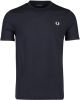 Fred Perry Core Tonal Ringer Short Sleeve T Shirt Heren Blue Heren online kopen