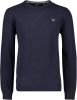 Gant lamswollen trui donkerblauw ronde hals XXX-Large online kopen