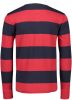 GANT Regular Fit Poloshirt lange mouw rood/blauw, Horizontale strepen online kopen