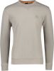 Hugo Boss sweater bordeaux effen katoen ronde hals online kopen