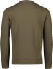 Hugo Boss sweater bordeaux effen katoen ronde hals online kopen