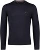 Tommy Hilfiger Regular Fit Trui ronde halsnachtblauw, Effen online kopen