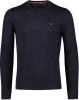 Tommy Hilfiger Regular Fit Trui ronde halsnachtblauw, Effen online kopen