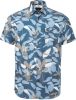 Vanguard Shirt met korte mouwen lyocell katoensign , Blauw, Heren online kopen