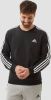 Adidas performance Sweater met ronde hals in molton, 3 stripes online kopen