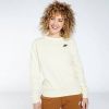 Nike sportswear club sweater beige dames online kopen