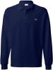 Lacoste Marl Petit Piqué Classic Fit Long Sleeve Polo , Groen, Heren online kopen