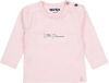 Dirkje baby longsleeve met biologisch katoen lichtroze/donkerblauw online kopen