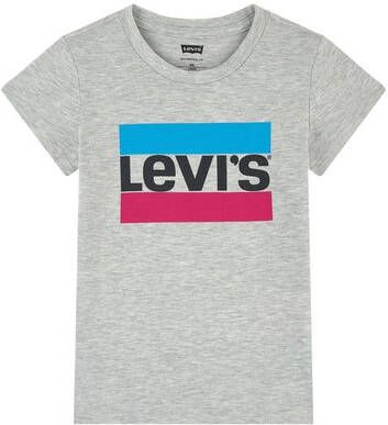 Levis Girls' Sportswear Logo T Shirt Junior White/Red/Navy Kind online kopen