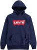 Levi's Kids Levi's Kids hoodie Batwing met logo donkerblauw/rood/wit online kopen