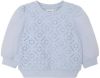 NAME IT BABY newborn baby sweater NBFDALIAH blauw online kopen