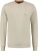 Hugo Boss sweater bordeaux effen katoen ronde hals online kopen