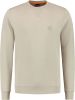 Hugo Boss sweater bordeaux effen katoen ronde hals online kopen