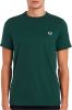 Fred Perry M3519 T Shirt Men Green , Groen, Heren online kopen