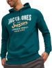 Jack & jones Sweater Jack &amp, Jones JJELOGO SWEAT HOOD 2 COL online kopen
