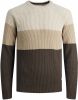 Jack & jones Pannel Knit Crew Neck Sweater Heren online kopen