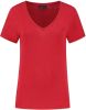 Superdry T shirts Studios Slub Embossed Vee Tee Antraciet online kopen