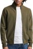 Superdry Klassiek Zip Sweatshirt , Groen, Heren online kopen