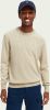 Scotch & Soda Trui melange crewneck pullover sand melange(170014 0610 ) online kopen