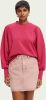 Scotch & Soda Roze Sweater Crew Neck Raglan Sweat With Piping online kopen