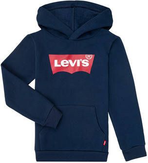 Levi's Kids Levi's Kids hoodie Batwing met logo donkerblauw/rood/wit online kopen